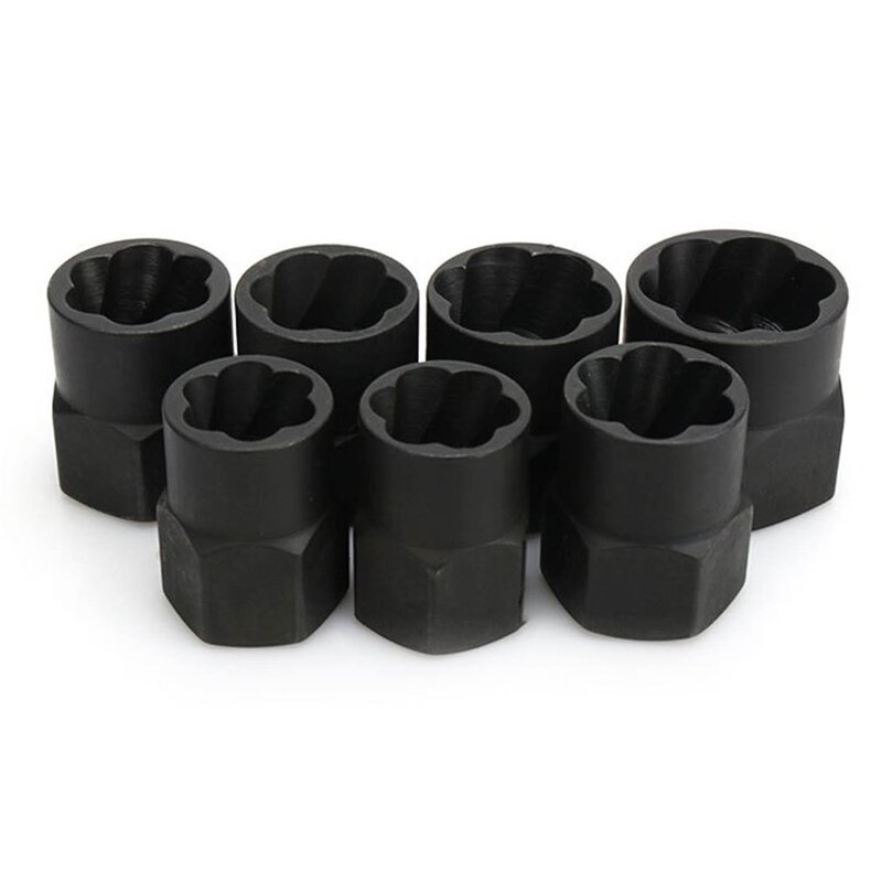 13Pcs Impact Damaged Bolt Nut Screw Remover Extractor Socket Tool Kit Removal Set Bolt Nut Screw Removal Socket Wrench