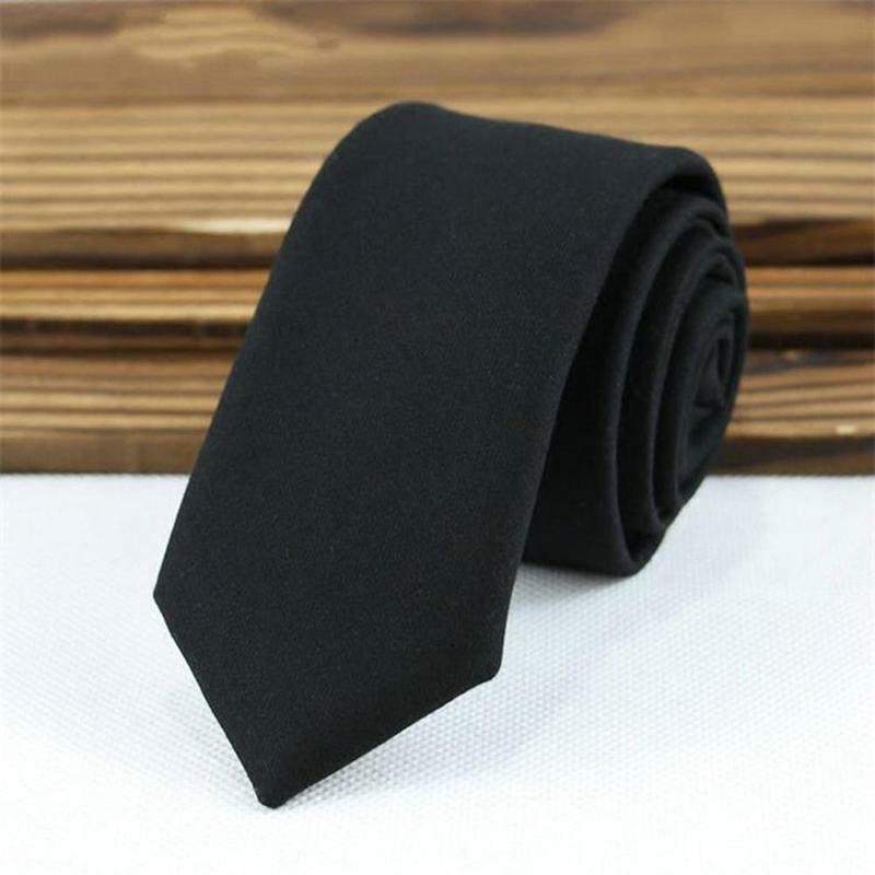Cravatta da uomo con cerniera pigra Clip nera su cravatta da uomo cravatte di sicurezza uomo donna cravatta Unisex cravatta assistente di volo cravatta nera