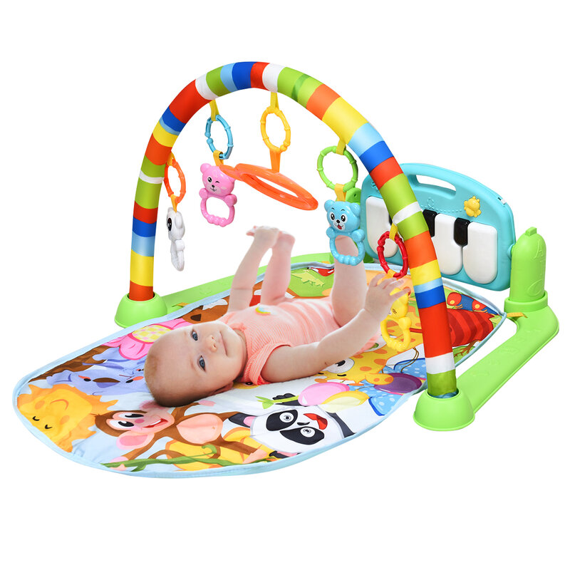 Baby Kick & Play Piano Gym Role-Play untuk Duduk Berbaring Bayi Perut Bermain