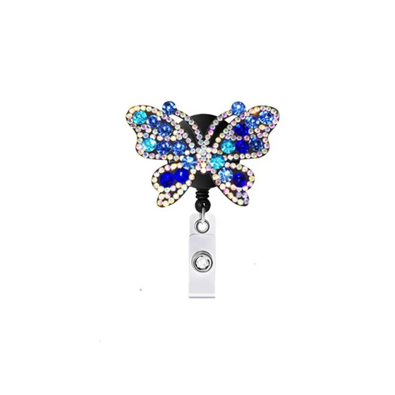 Модный милый креативный бейдж с зажимом бабочка выдвижной значок медсестры держатель для бейджей держатель для студентов врачей Id Card Holder