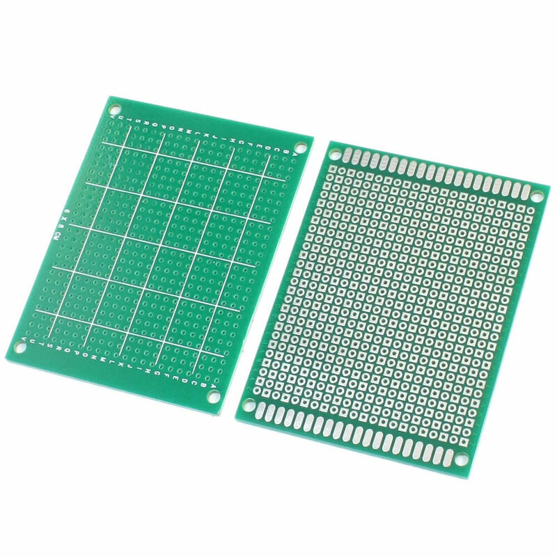 Placa PCB 4x6 Cm Universal impresa placa de circuito 4*6 de un solo lado PCB prototipo placa 40*60mm para Arduino experimento tablero de cobre