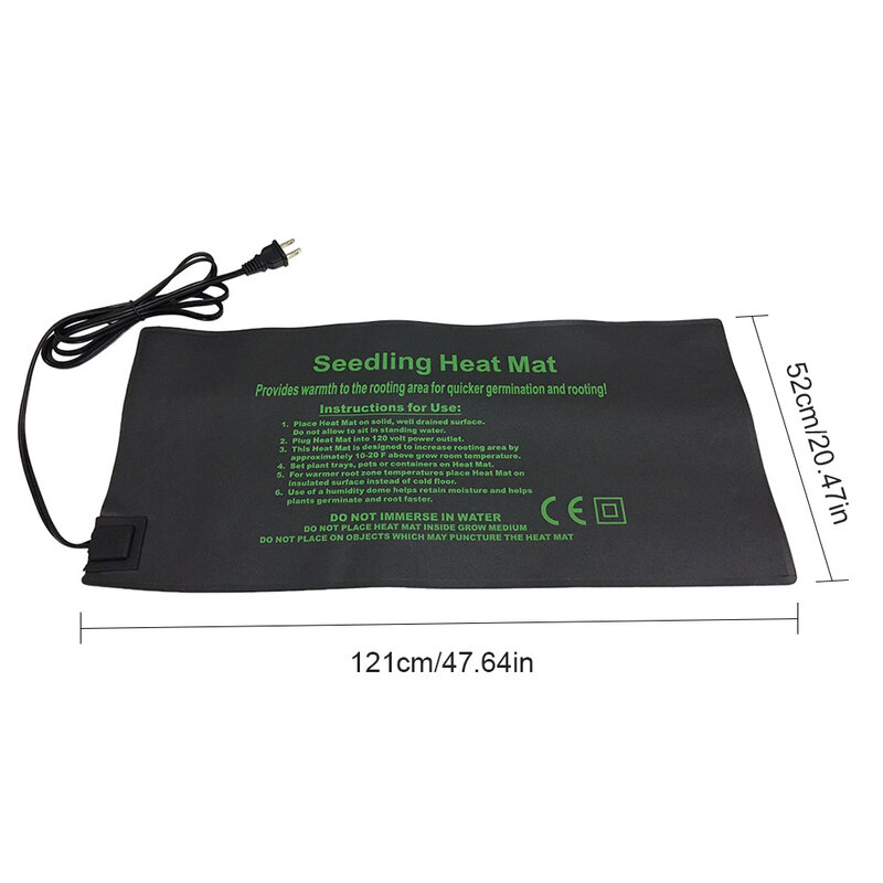 Plant Verwarming Mat Zaailing Bloem Elektrische Deken Waterdicht Warm Duurzaam Hydrocultuur Verwarming Pad Tuin Gereedschap Accessoires