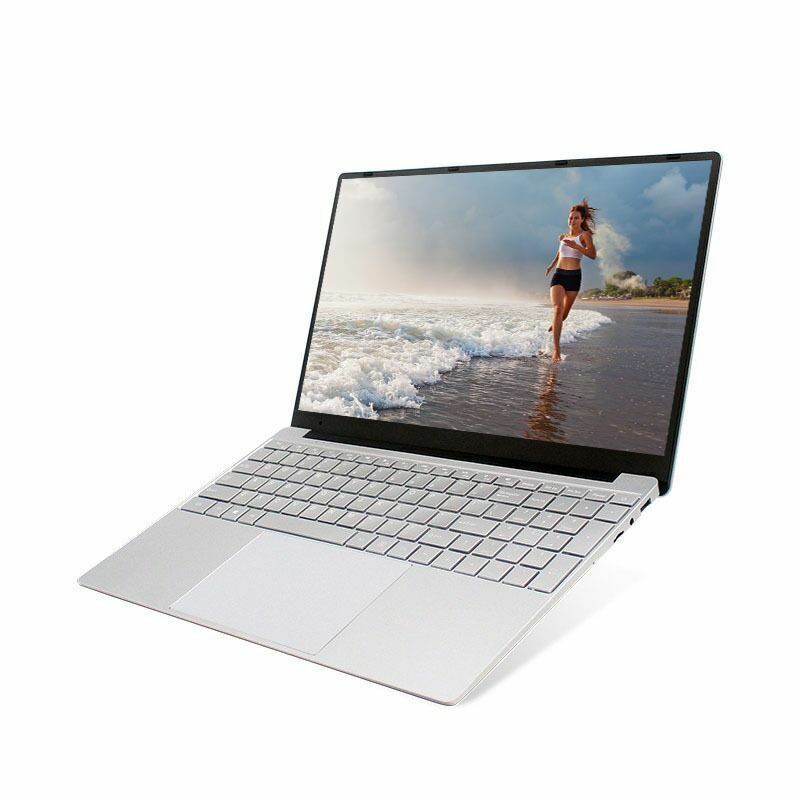 Ноутбук 15,6 дюйма, ультратонкий, HD, Wi-Fi, 8 ГБ + 128 ГБ, портативный компьютер с четырехъядерным процессором Win10