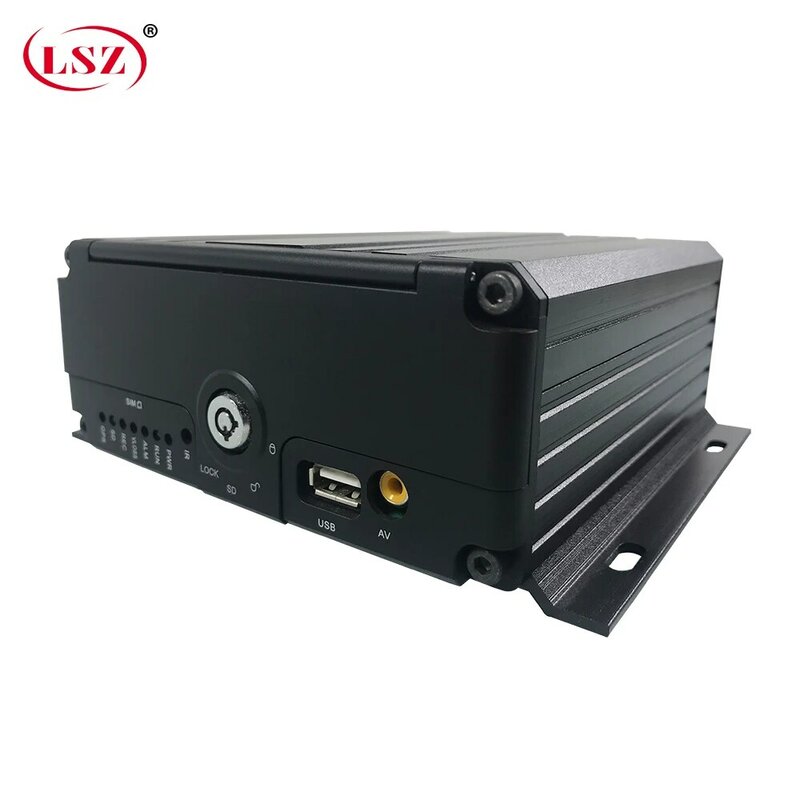 LSZ-DVR móvil AHD de 4 canales, dispositivo de monitoreo GPS, autobús escolar, camión, MDVR