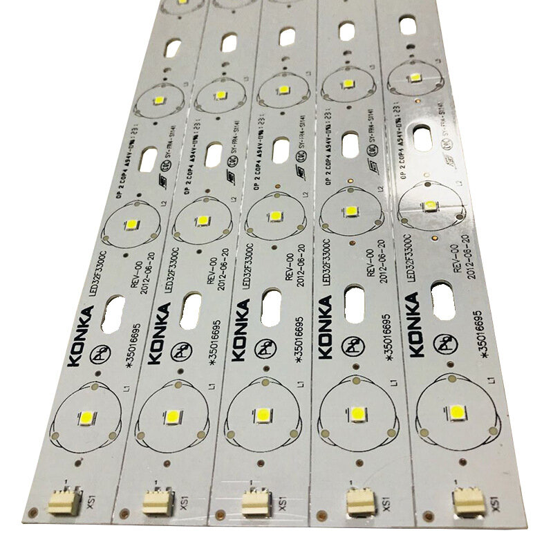 Penjualan paling laris papan sirkuit alumunium perakitan Pcb Led papan PCB LED sesuai pesanan manufaktur PCB