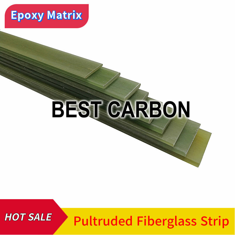 Epóxi Pultruded Fiberglass Strip, barra plana, alta resistência, 3mm, 4mm, 5mm, 6mm, 6.5mm, 6.8mm, 7mm espessura, frete grátis