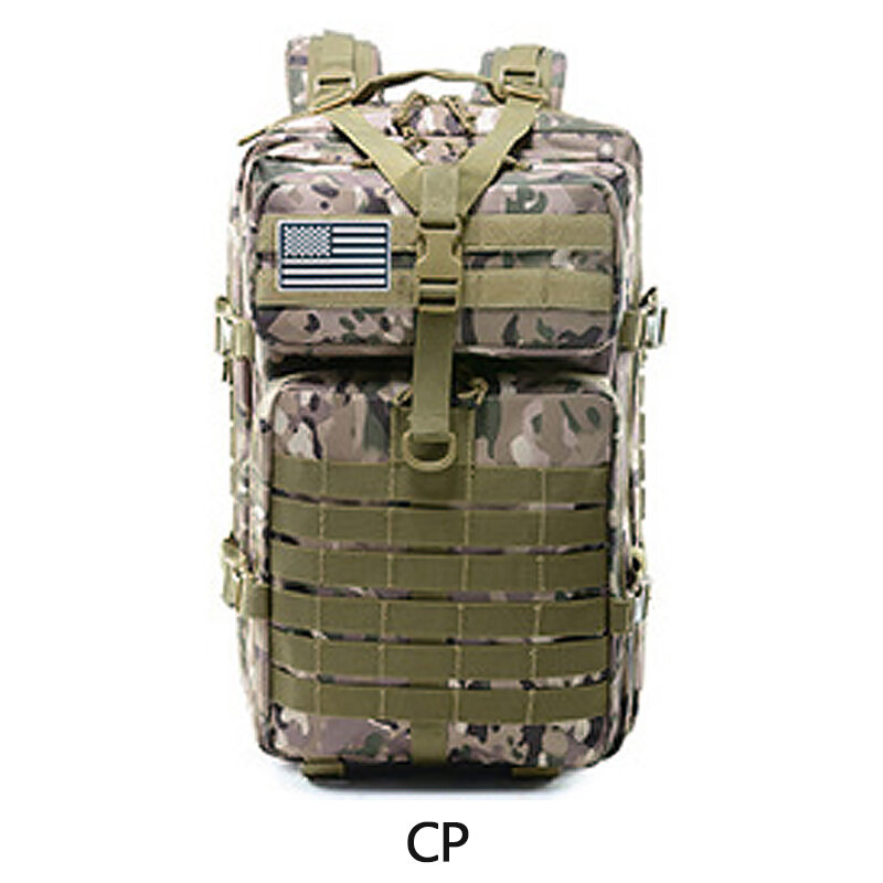 Уличный военный рюкзак 45 л для мужчин и женщин, армейский штурмовой ранец, Большая водонепроницаемая тактическая Сумка для кемпинга, треккинга, рыбалки