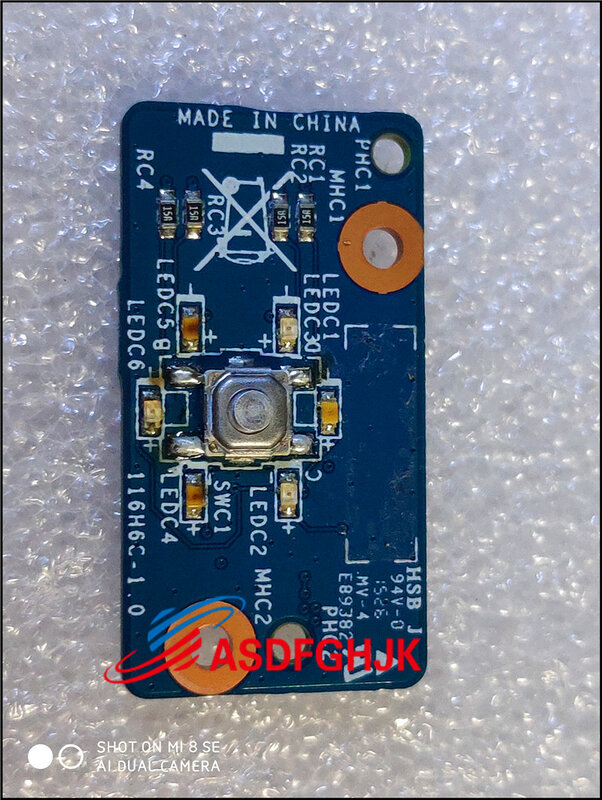 PARA MSI GS60 WS60 placa de Interruptor MS-16H2C MS-16H3C MS-16H4C MS-16H5C MS-16H6C MS-16H8C MS-16H7C