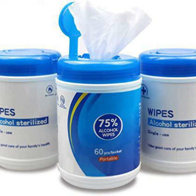 Alcohol-Wipes Disposable Wet Wipes 75 Alcohol Car Antiseptic Cleaning Swabs Cleaning Wipes Cotton Sterilization Wipes