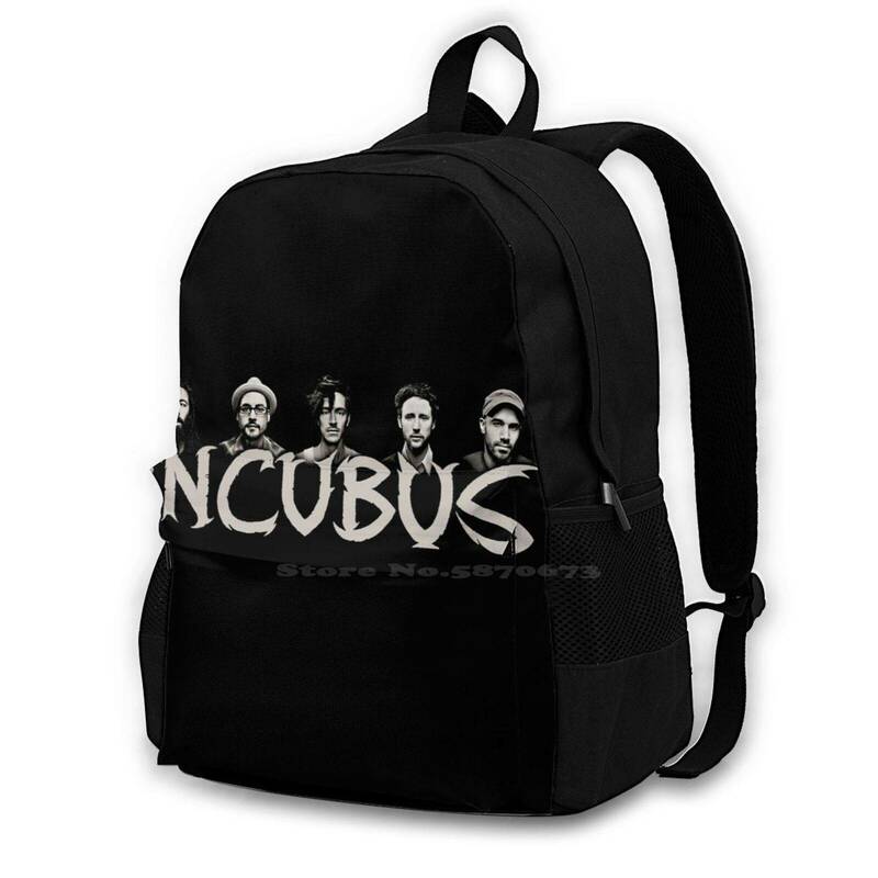 حقيبة ظهر عصرية للكمبيوتر المحمول ، حقيبة مدرسية مع فرقة موسيقية