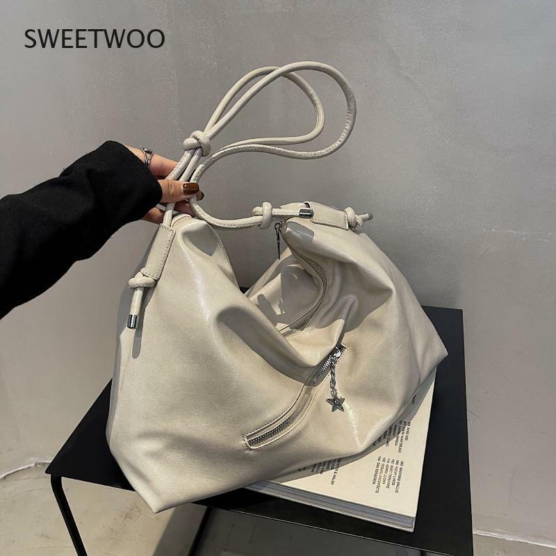 Многофункциональная женская сумка, вместительная винтажная дизайнерская сумка-мессенджер через плечо с ремешком