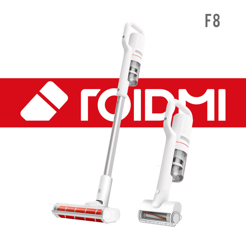 ROIDMI-aspiradora inalámbrica F8 ORIGINAL, portátil, ciclón, para el hogar, Vertical, para alfombras, almacén de la UE