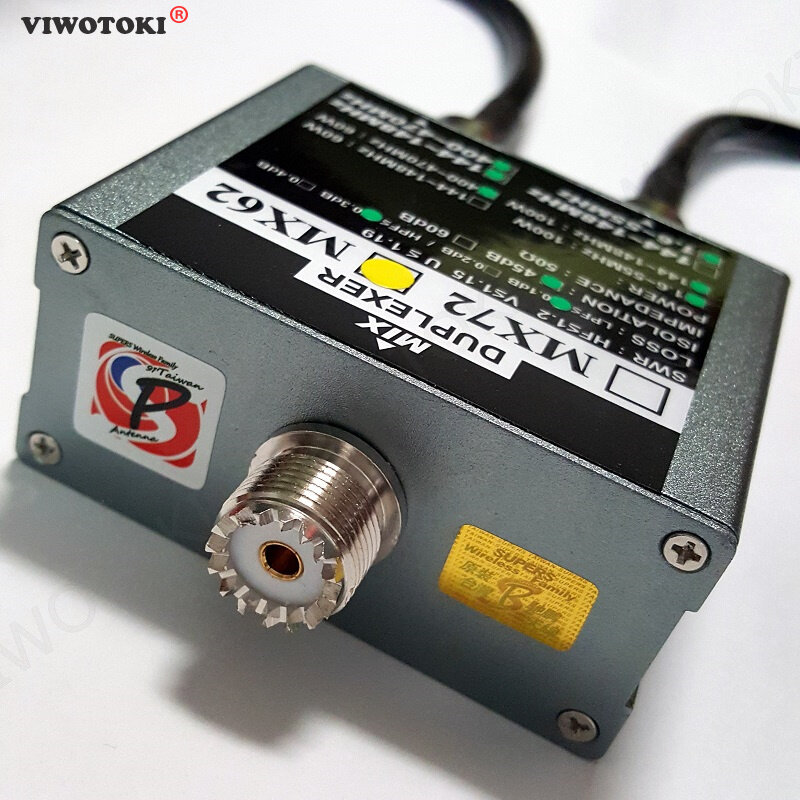 MX62 jamón combinador de antena diferentes frecuencia (HF / VHF / UHF) lineal combinador de estación de tránsito de Duplexer