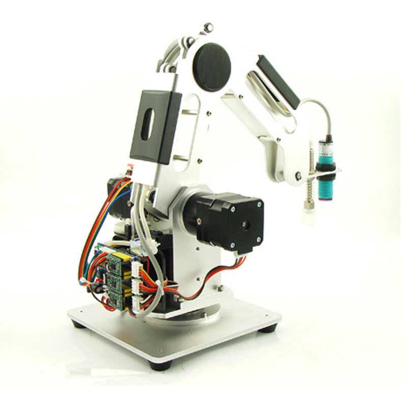 500 г нагрузка 3 DOF управляемая паллетизирующая промышленная Роботизированная рукоятка настольная обучающая Роботизированная рукоятка Обучающие детали «сделай сам» 0,5 кг