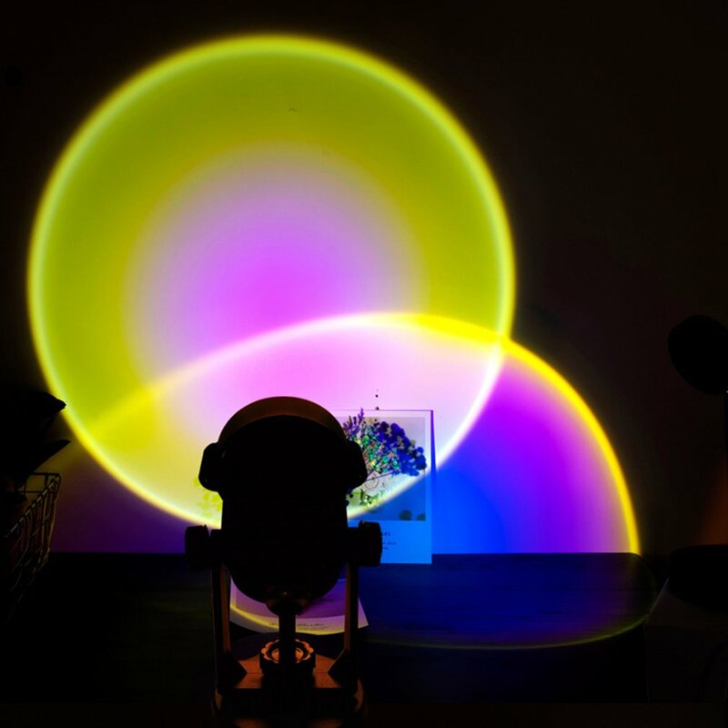 Mini projektor atmosfera lampka nocna kawiarnia światła projekcyjne dzieci sypialnia śliczna noc lampa projektora wtyczka USB