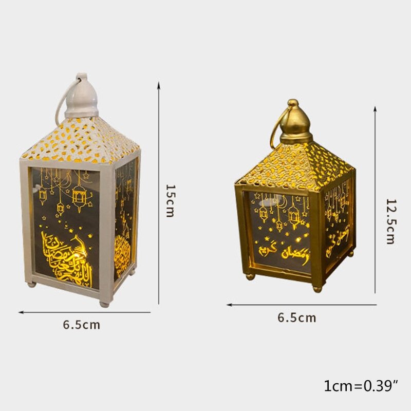 Элегантный квадратный подвесной светильник для Рамадана, ИД Мубарак, лампа для ИД, Рамадан, Прямая поставка
