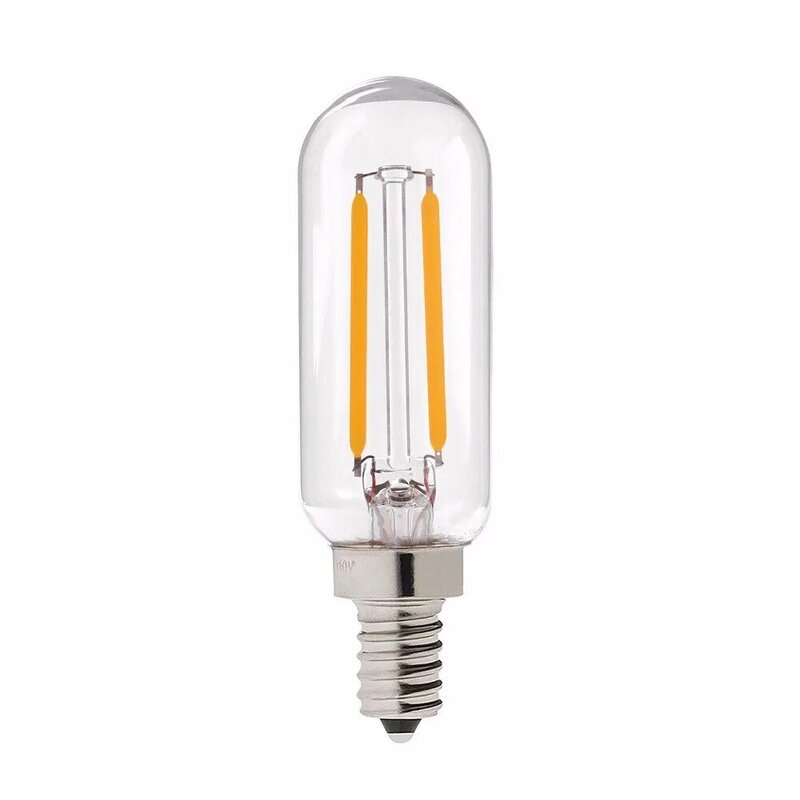 Żarówka LED E14 lampa LED T25 4W 8W 12W okap kuchenny żarówka wyciąg wentylator żarówka ciepła biała/białe oświetlenie 220V