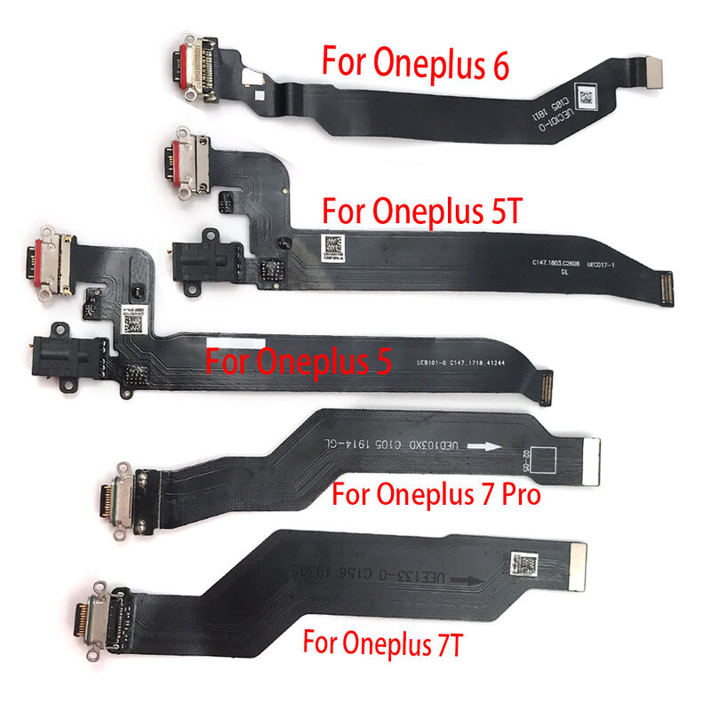 USB充電ポートコネクタボード,テスト済み,ソケット,ヘッドフォン,audoJack,oneplus 5, 5t,6t,7t,8, 9 pro,9r,nord n10,充電器5g