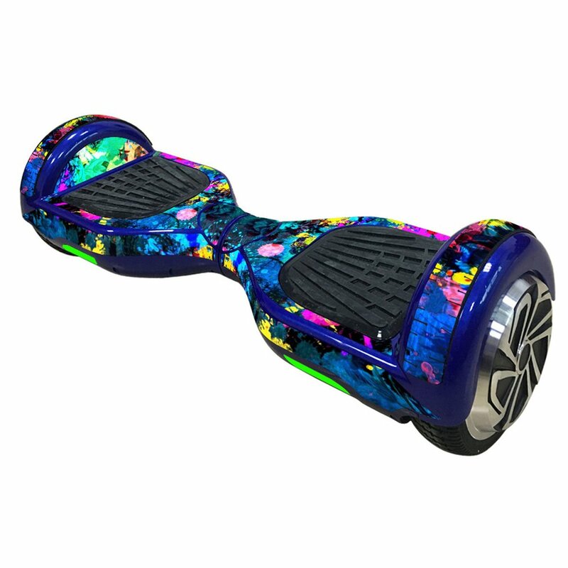 6.5 Inch Self-Balancing Electric Scooters Wheel Board Protective PVC Cover Skin Sticker Classic Hoverbaoard for Car Decoration