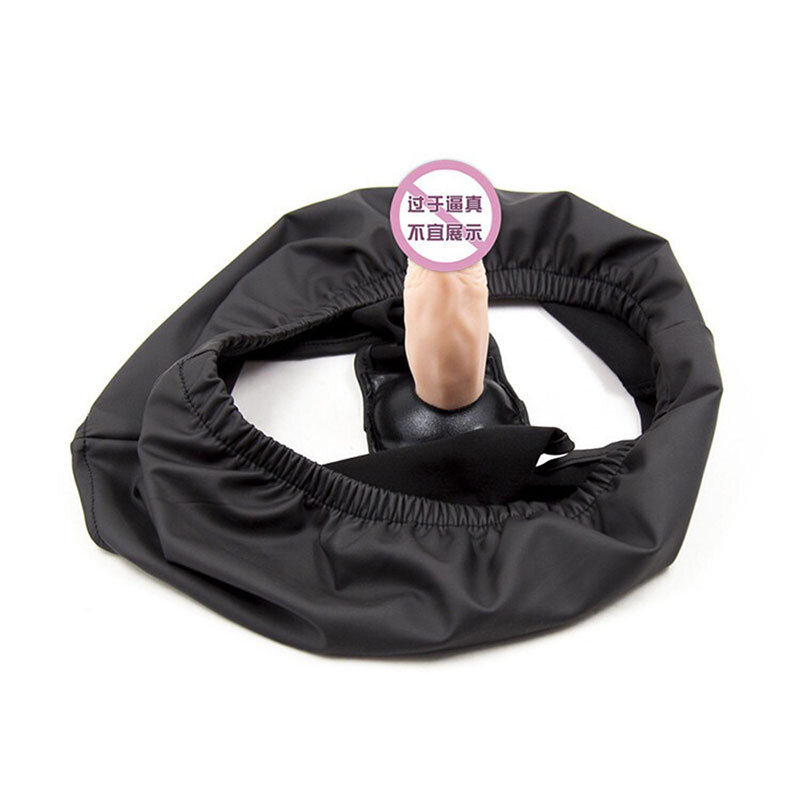 Sous-vêtements de Masturbation portable Silicone pénis gode culotte Plug Vaginal sous-vêtements femme ceinture de chasteté dispositif pour femme