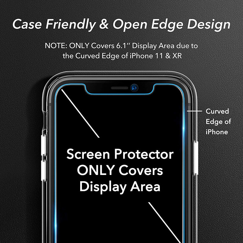 Protector de pantalla de vidrio templado para iPhone, protector de pantalla para iPhone 13, 11, 12 Mini, 15, 14 Pro Max, 6S, 7, 8 Plus, XR, XS Max, 4 unidades