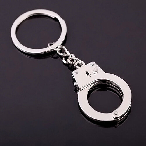 2018ขายร้อน1Pc New ArrivalของขวัญKeyพวงกุญแจKeyfob Keyring Handcuffs Miniขนาด
