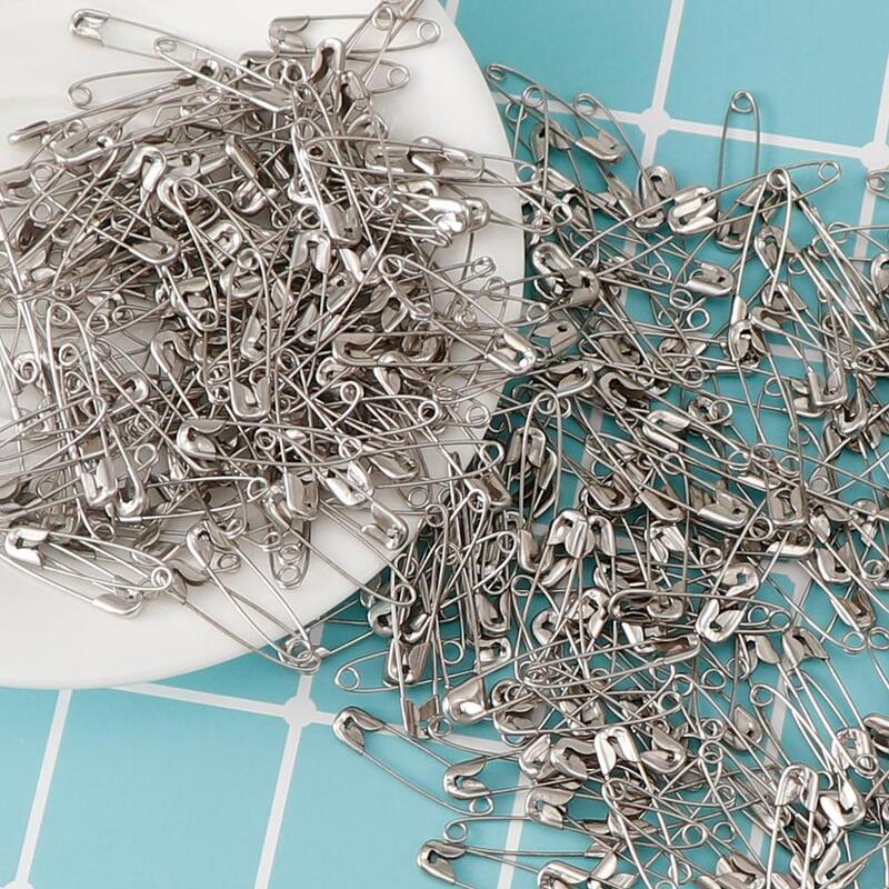 100Pcs Silber/Gold/Schwarz Eisen Sicherheit Pins DIY Nähen Werkzeuge Zubehör Große Sicherheit Pin Kleine Brosche Bekleidung zubehör