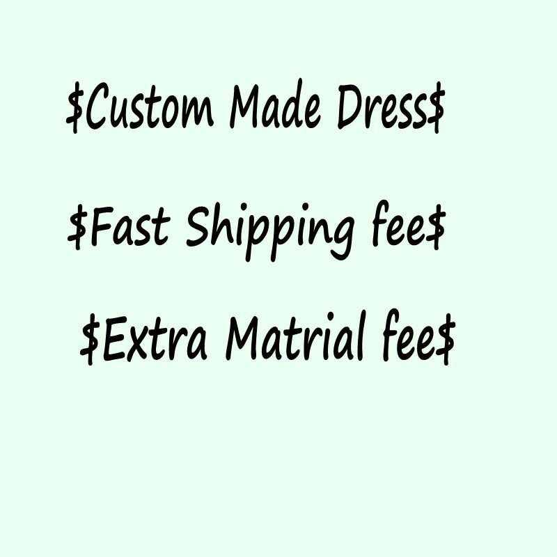 Special Link of Customize Dress, veil, Extra Fee, Long Train, Fast Shipping , Matrial , Change Style
