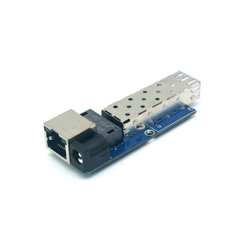 Plexda 10/100/1000M SFP Slot Mini Fiber Media Converter 10/100/1000Base-TX to 1000Base-FX Transceiver (FMC-GE8213-MIN-PCBA)