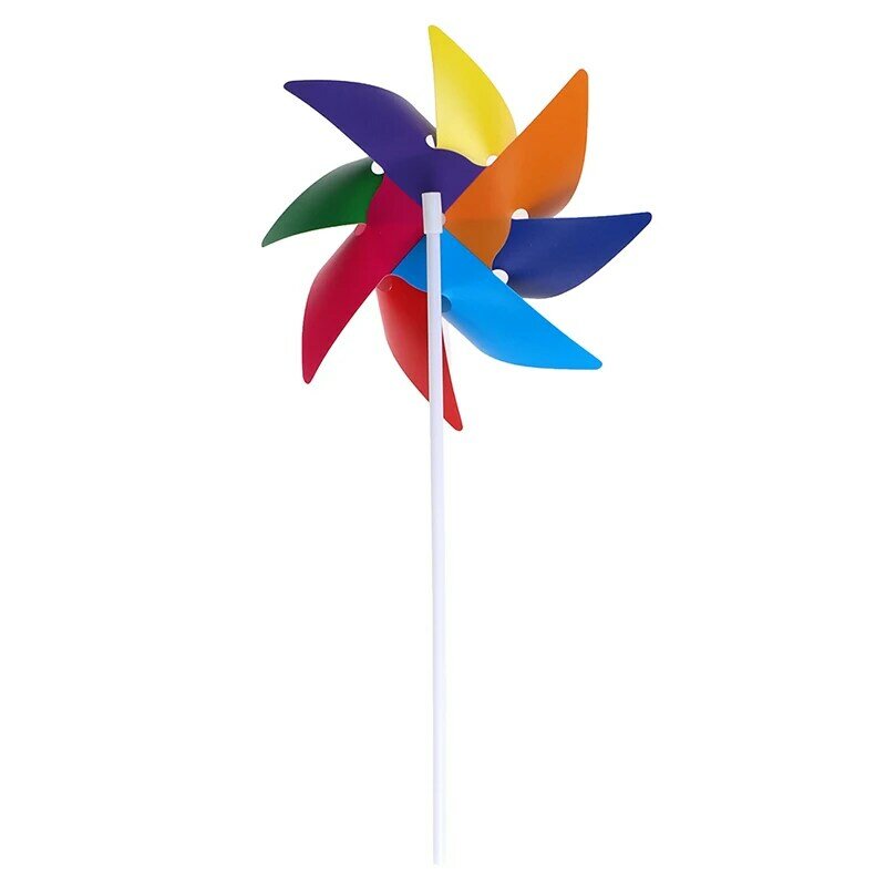 Molino de viento de clase hecho a mano para niños, juguete de viento al aire libre para fiesta en jardín, regalo, Spinner, adorno, juguetes para niños