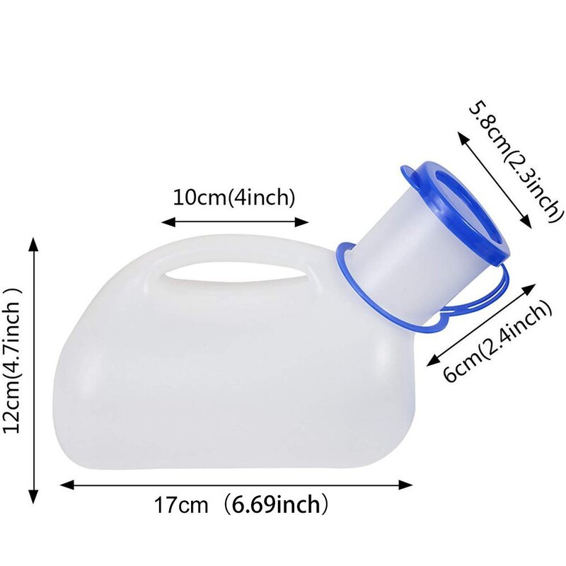 Men And Women Urinals 1000Ml Urinals With Interface Urinary Devices Household Medical Urinals Outdoor Urinals