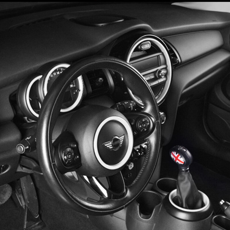 Lenkrad dekoration auto aufkleber Für MINI COOPER S F54 F55 F56 F57 F60 auto Änderung Automotive interior zubehör