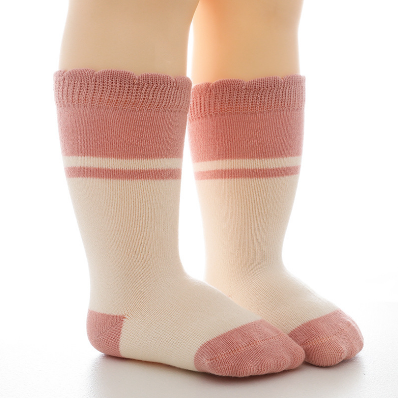 4Pair/lot new baby socks autumn and winter cartoon color matching children socks