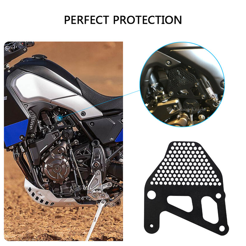 Motorcycle Throttle Mechanisme Guard Protector Cover Bescherming Grill Voor Yamaha Tenere 700 Tenere700 XT700Z Xtz 700 T7 T700