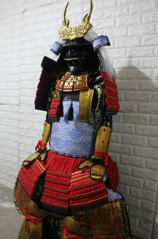 Армейский фильм японская Броня самурайский Армор сценический костюм