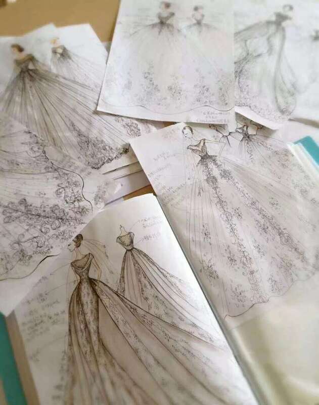 Вечернее платье невесты по индивидуальному заказу, модель 2020 года, размер на заказ