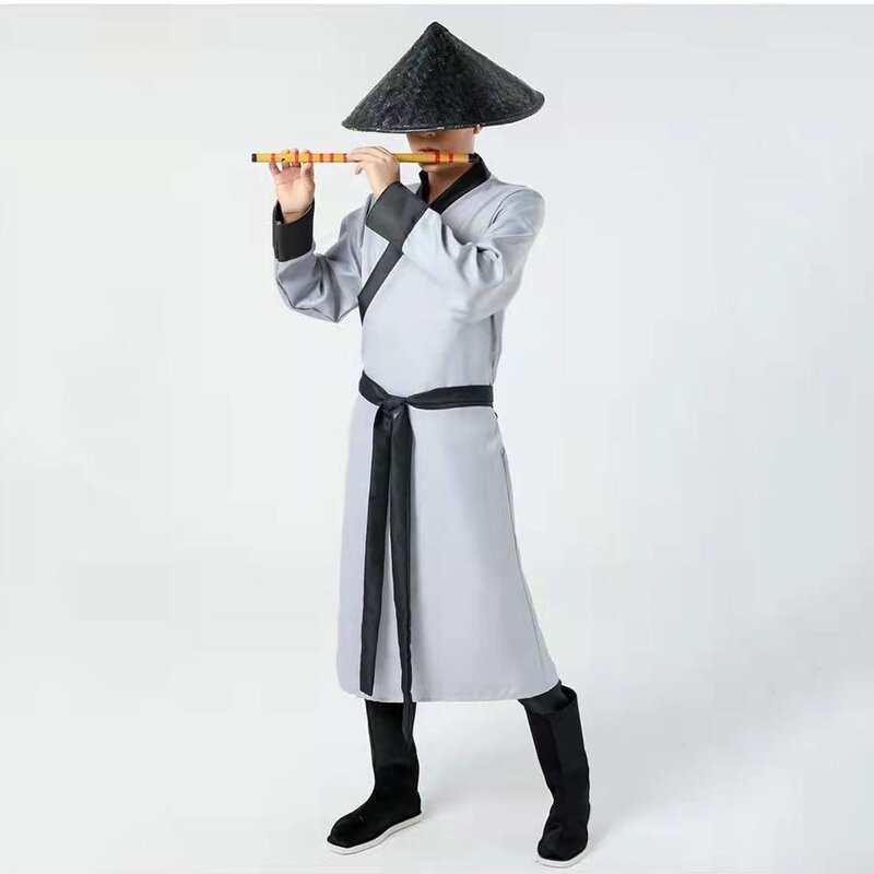 Fantasias de Cosplay Ninja Japonesas Masculinas, Fantasia Homem Aranha, Manto dos Heróis Antigos Chineses sem Acessórios, Tamanho Grande, Halloween