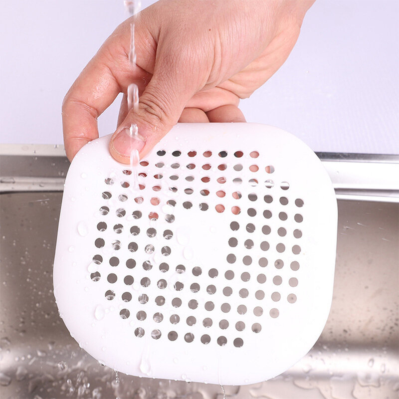 Odpływ prysznicowy korek wyłapywacz włosów korek kuchenne sitko do zlewu kanalizacji silikonowy podłoga w łazience wanna filtr wody akcesoria domowe