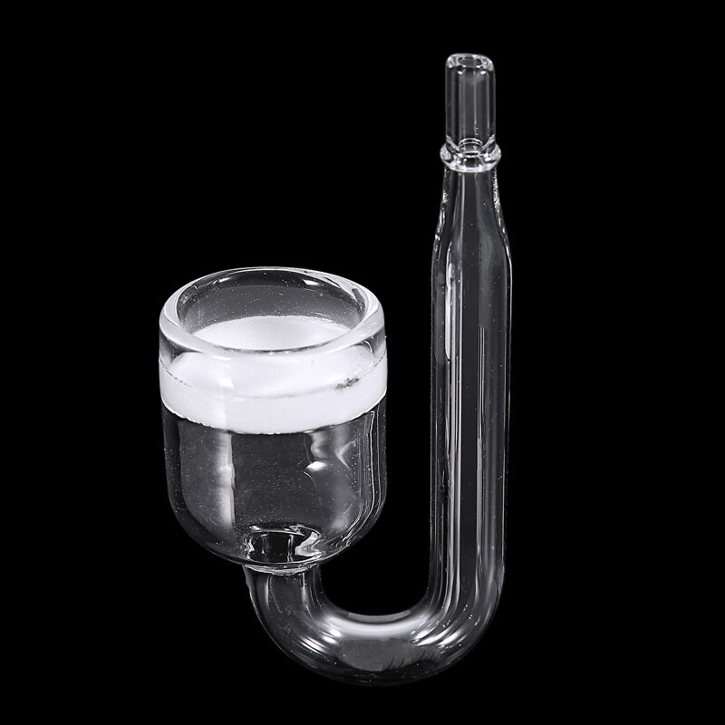 Aquarium CO2 Diffusor Glas Tank Regler CO2 Zerstäuber mit Keramik Disc Saugnäpfe für Aquarium
