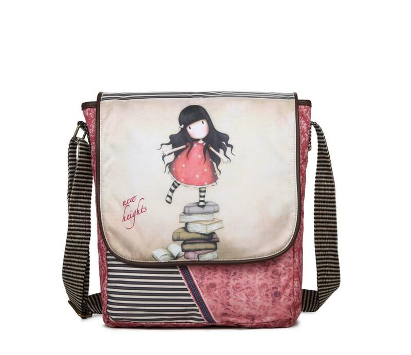 Cartoon little girl messenger bag school bag shoulder bag