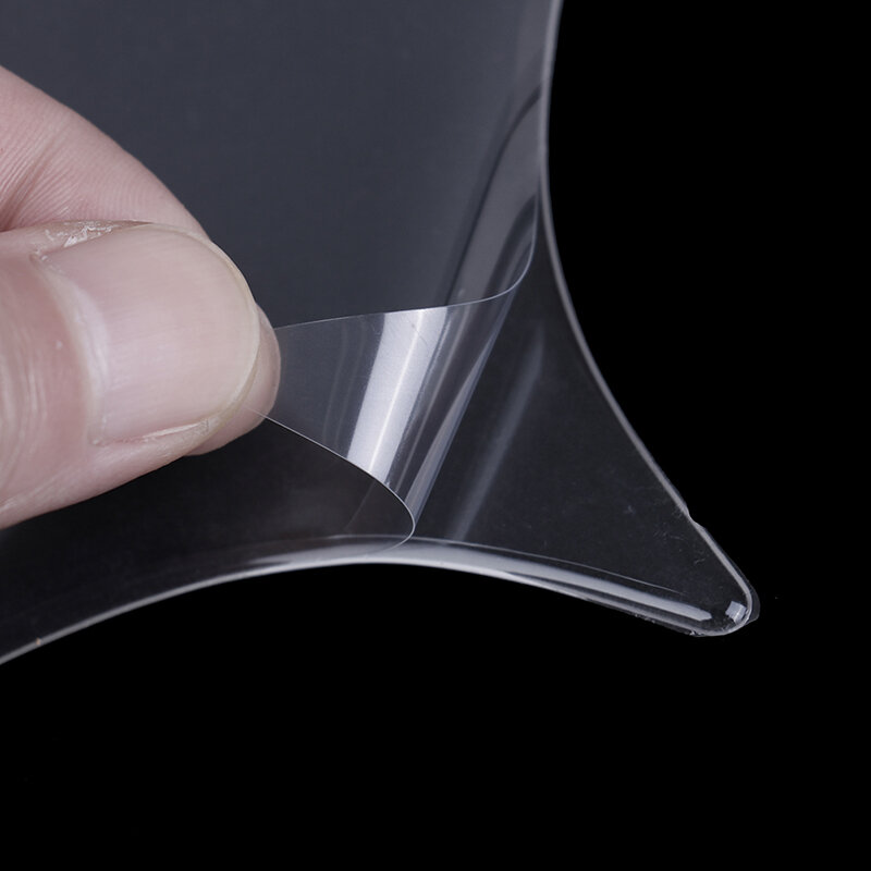 Parche de eliminación transparente de silicona en forma de mariposa, tratamiento antiarrugas reutilizable, almohadilla para el pecho, cuidado de la piel, elimina las arrugas, 1 pieza