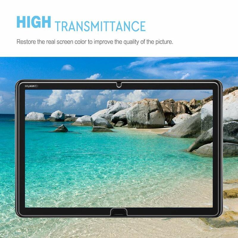 Huawei社mediapad M5 lite 10強化ガラススクリーンプロテクター9 9h保護フィルムメディアパッドM5Lite 10.1 BAH2-L09 w09 W19