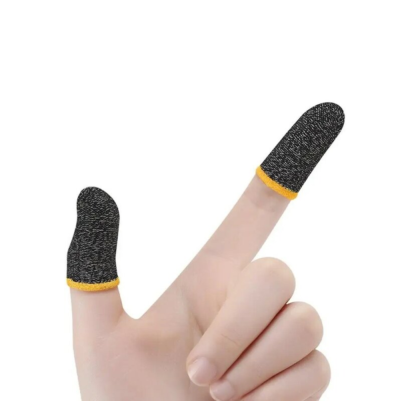 Pubg เกมถุงมือ Breathable เหงื่อ Proof คาร์บอนไฟเบอร์เกมมือถือแขนเตียง Thumb Protector แท็บเล็ตหน้าจอสัมผัสถุงมือ