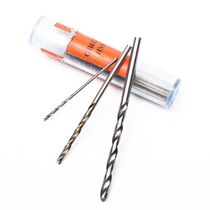 10Pcs/Set 0.3mm-3mm Mini Micro HSS Spiral Twist Drill Bit Drilling Tool Set