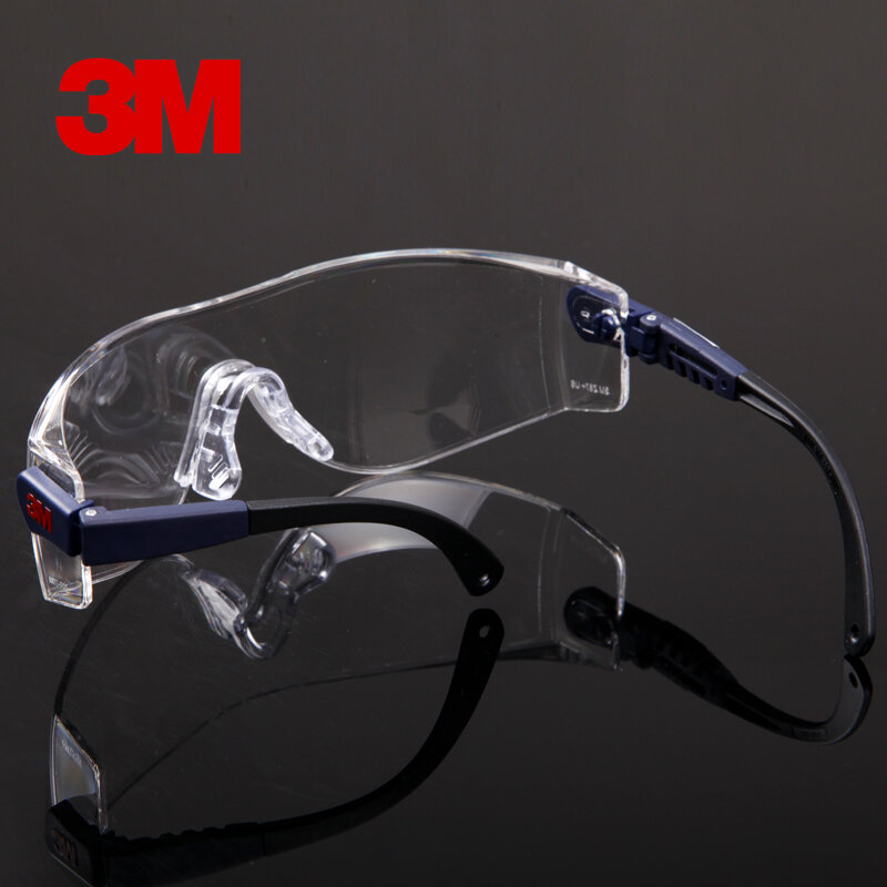 3M10196 نظارات السلامة نظارات مكافحة الرياح مكافحة الرمال مكافحة الضباب مكافحة الغبار الدراجات الرياضة السفر العمل نظارات واقية العمل نظارات