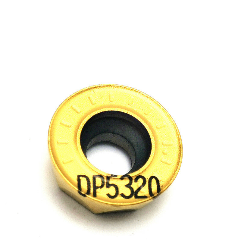 10 pçs torno toolRPMT1204-M-C dp5320 de alta qualidade interno redondo carboneto inserção cnc metal torneamento inserção torno ferramenta peças