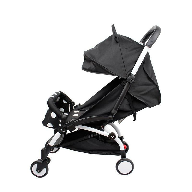 Baby Stroller Handle Cover, Braço PU Bar, Estojo de Couro Protetor, Acessórios Guiador, Mais Novo