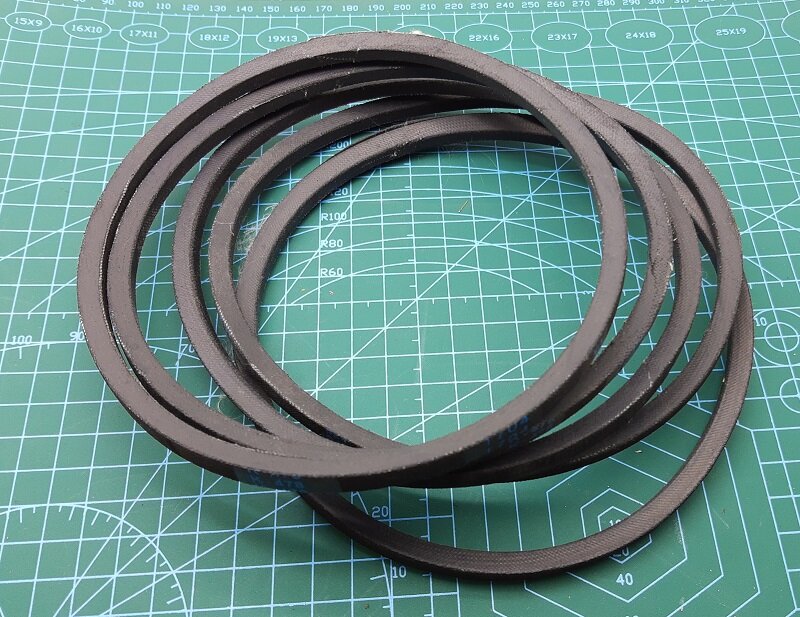 10Pcs/lot K478 V-belt drive Rubber Belt Driving belt Transmission belt for Bench drill Washing machine