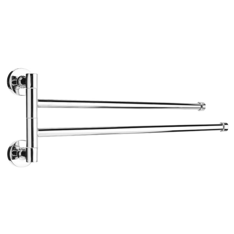 Stainless Steel Swivel Towel Rack Wall Mounted  2/3/4 Swing Arm Towel Holder For Oven Gloves Tea Towels Bathroom Accessories