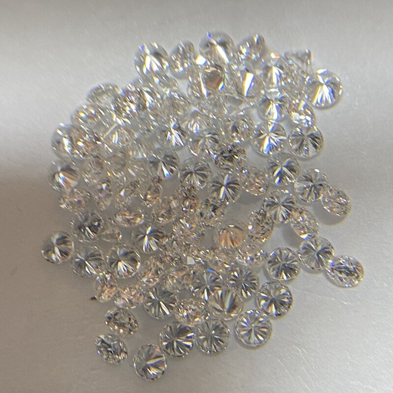 Meisidian-Reloj de joyería de 1 quilate/bolsa, Hpht, piedra suelta cultivada en laboratorio, 1,25mm, DEF VS CVD, diamante